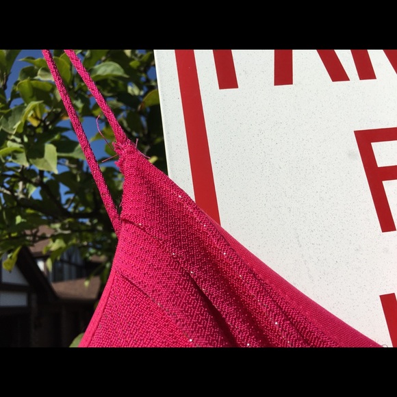 De Laru by Sheila Yen Pink Iridescent Long Gown - Picture 5 of 8